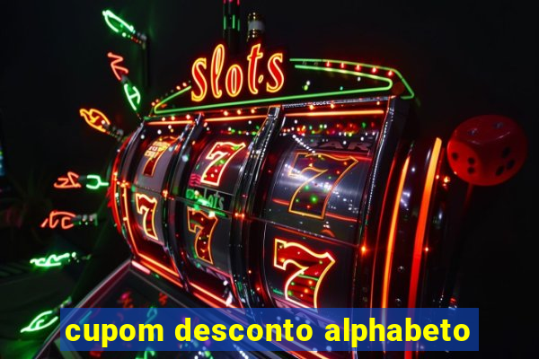 cupom desconto alphabeto